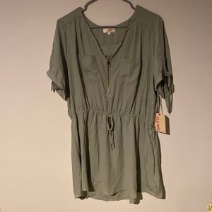 Olive Green Dress/Shirt